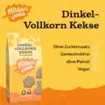 Birkengold Dinkel Vollkorn Kekse zuckerfreies Gebäck Diabetikerkekse gesund naschen Kalorien sparen abnehmen adipositasgeeignet