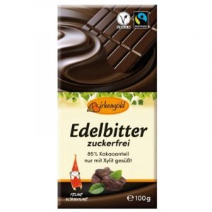 Birkengold zuckerfreie Edelbitterschokolade