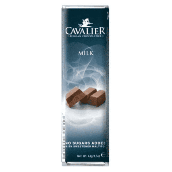 Cavalier zuckerfreie Milchschokolade Riegel1