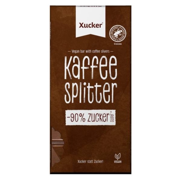 Xucker Kaffee Vegan Tafelschokolade