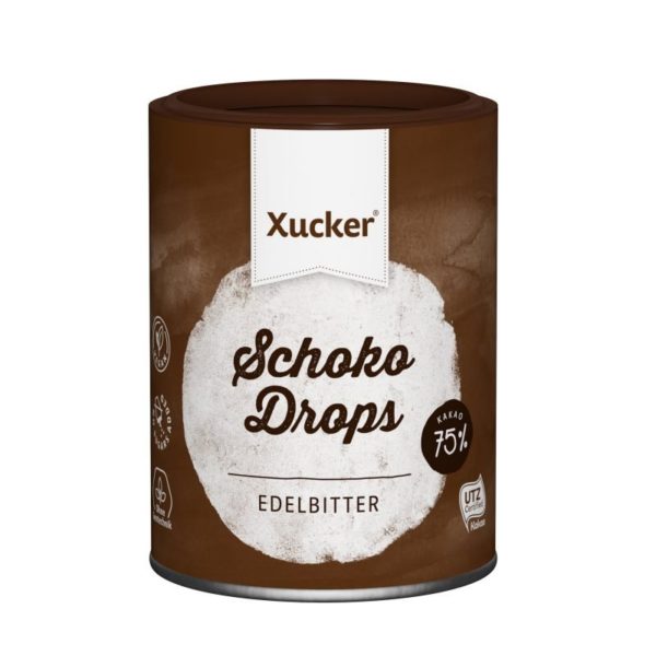 Xucker Schokodrops Edelbitter zuckerfrei