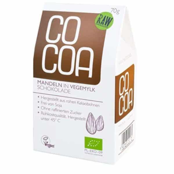 Cocoa Bio Mandel in Vegemylk ohne Zuckerzusatz