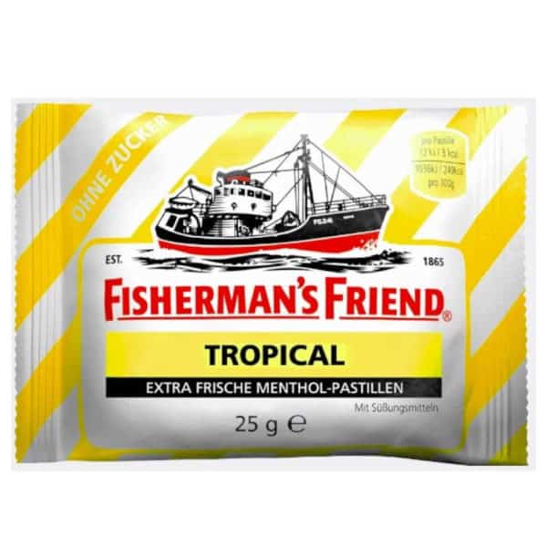 Fishermans tropical zuckerfreies Bonbon