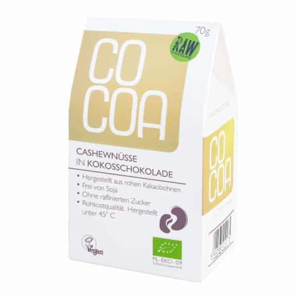 Cocoa Cashew in Kokos ohne Zuckerzusatz