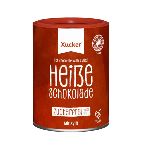 Xucker zuckerfreie Heiße Schokolade Birkenzucker Xylit
