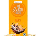 Frankonia Keks Vollmilchschokolade ohne Zuckerzusatz zuckerfrei no added sugar Diabetikersüßigkeit sugarfree abnehmen Gewichtskontrolle gesund naschen