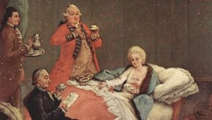 Pietro Longhi Die Morgenschokolade 1775 zuckerfreie Schokolade Geschichte