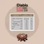 Diablo dunkle Kekse mit Browniefüllung Dark Creme no added sugar Diabetikerlebensmittel zuckerfrei gesund naschen 1