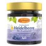 Birkengold Fruchtaufstrich Heidelbeer ohne Zuckerzusatz Xylit Birkenzucker zuckerfrei