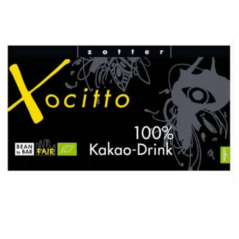 Xocitto Kakao Drink 100 % Zotter zuckerfrei