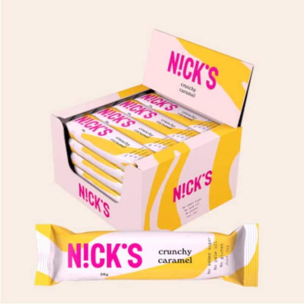 Nicks crunchy caramel ohne zugesetzten Zucker