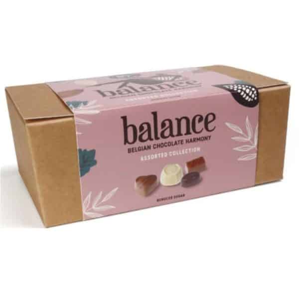 Balance Pralinen 195g Box zuckerfreie Pralinen ohne zugesetzten Zucker