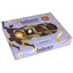 Balance Pralinen ohne Zuckerzusatz Diabetikerschokolade zuckerfrei no added sugar gesund naschen Kalorien sparen