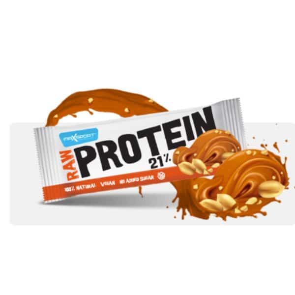 Maxsport raw protein peanut volcano erdnuss zuckerfrei ohnen zuckerzusatz