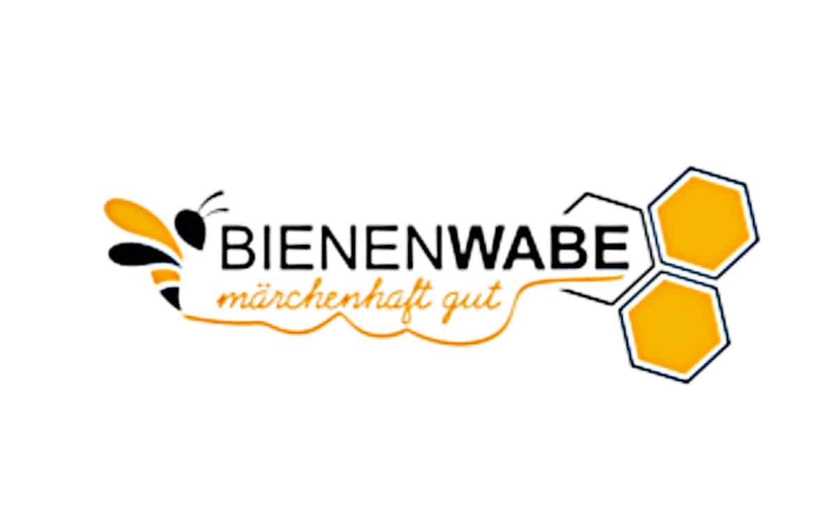 Bienenwabe Logo zuckerfreie Pastillen gross