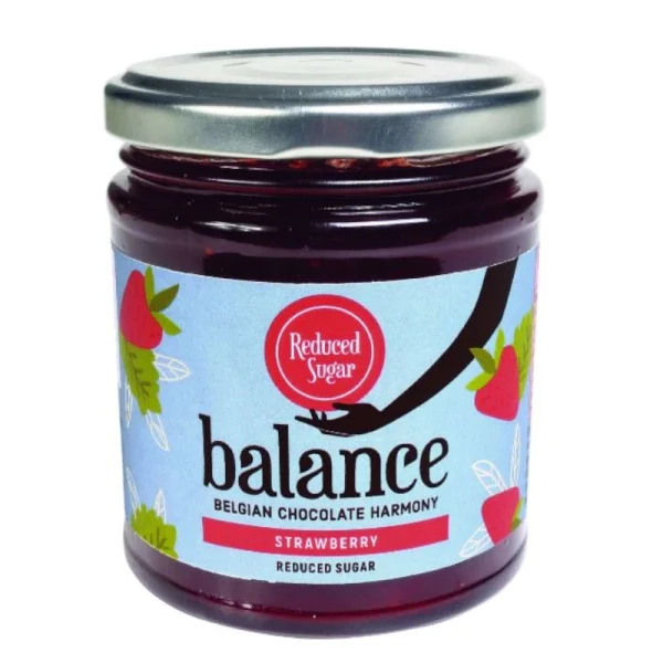 Balance Strawberry Jam zuckerfrei Erdbeermarmelade Aufstrich ohne Zucker zuckerreduziert