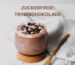 Zuckerfreie Trinkschokolade heisser Kakao ohne Zucker