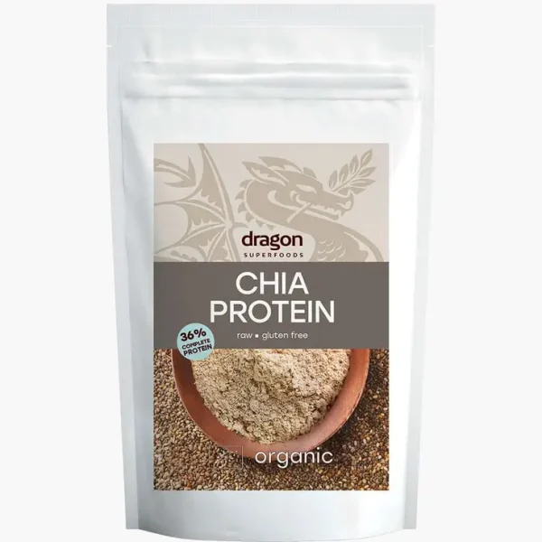 Bio Chia Pulver zuckerfrei Eiweiss high protein Nahrungsergänzung