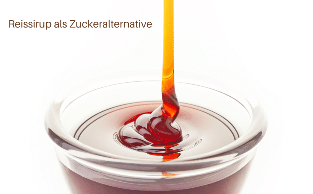 Reissirup als Zuckeralternative gesund süßen ohne Zucker zuckerfrei no added sugar sugarfree natürliche Süße