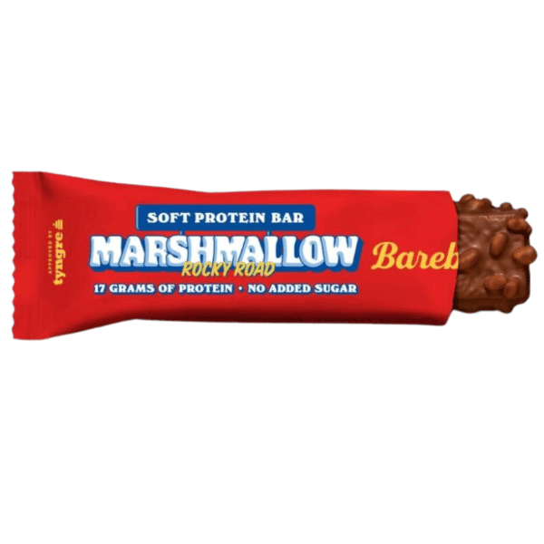 Barebells Marshmallow Rocky Road zuckerfreier Proteinriegel keto Diabetiker Lebensmittel low carb lchf gesund naschen abnehmen