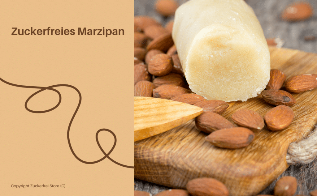 zuckerfreies Marzipan Diabetikerlebensmittel zuckerfreie Süßigkeit Geschenk ohne zucker low carb lchf keto diät kalorien sparen abnehmen
