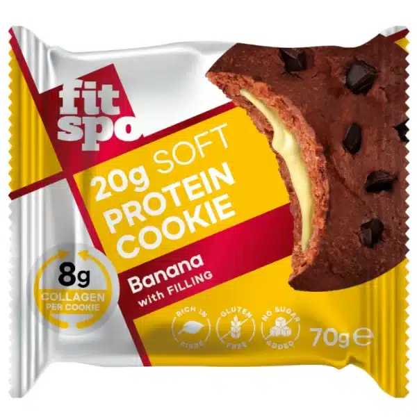Protein Cookie Banane zuckerfreier Proteinkeks Diabetikerlebensmittel Sportlerprotein Muskelaufbau low carb lchf keto Kalorien reduzieren gesund naschen