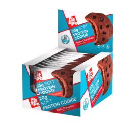 Protein Cookie Triple Chocolate zuckerfreier Proteinkeks Diabetikerlebensmittel Sportlerprotein Muskelaufbau low carb lchf keto Kalorien reduzieren gesund naschen