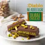 Dubai Schokolade ohne Zuckerzusatz Diabetikerlebensmittel no added sugar zuckerfrei keto gesund naschen trend3