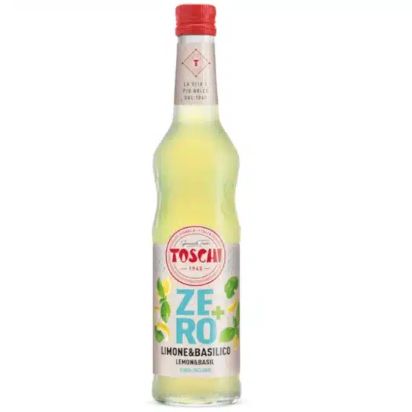 Zitrone Basilikum zuckerfreier Sirup Sommersorte erfrischend Toschi Diabetikerlebensmittel ohne Zuckerzusatz abnehmen weniger Kalorien gesunde Limonade