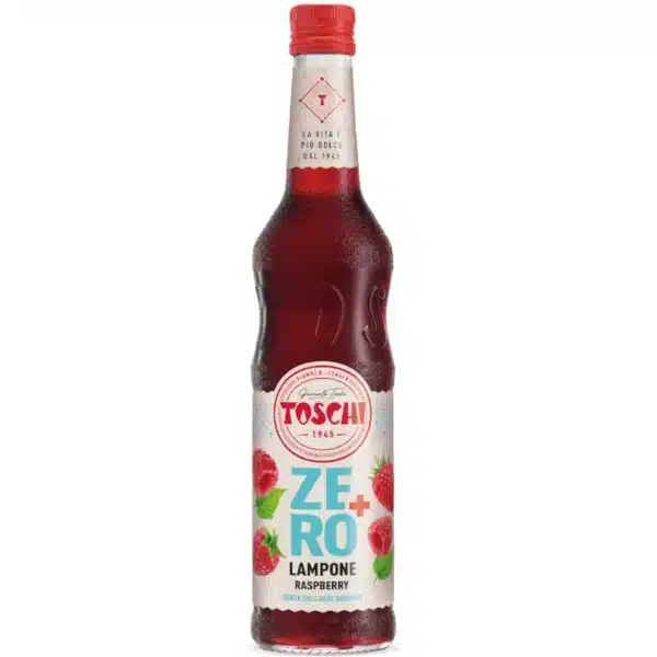 Zuckerfreier Sirup Himbeer Toschi Diabetikerlebensmittel ohne Zuckerzusatz abnehmen weniger Kalorien gesunde Limonade