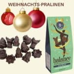 Weihnachtspralinen ohne Zuckerzusatz low carb keto zuckerfrei naschen Diabetikerlebensmittel Diabetikerschokolade